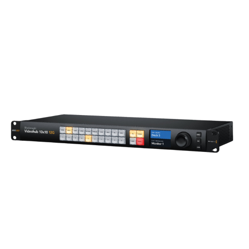 blackmagic design videohub 10x10 12g
