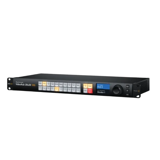 blackmagic design videohub 20x20 12g