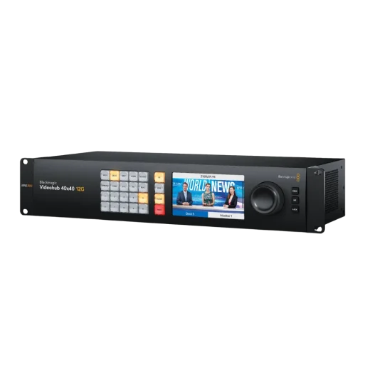 blackmagic design videohub 40x40 12g