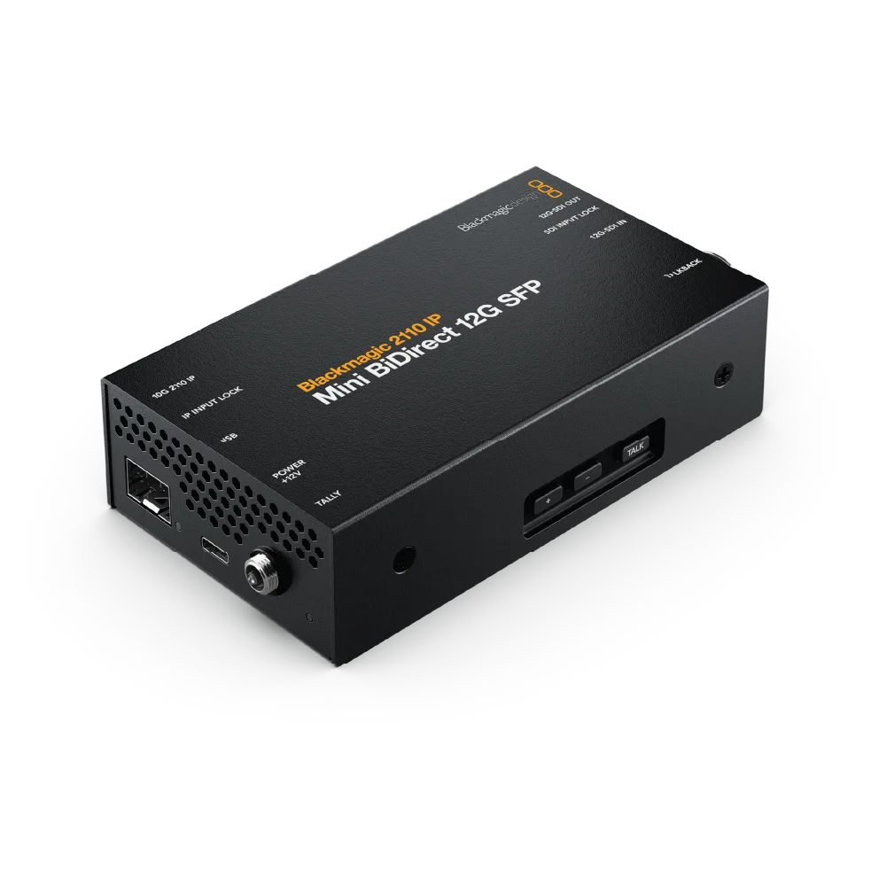 blackmagic design 2110 ip mini bidirect 12g sfp