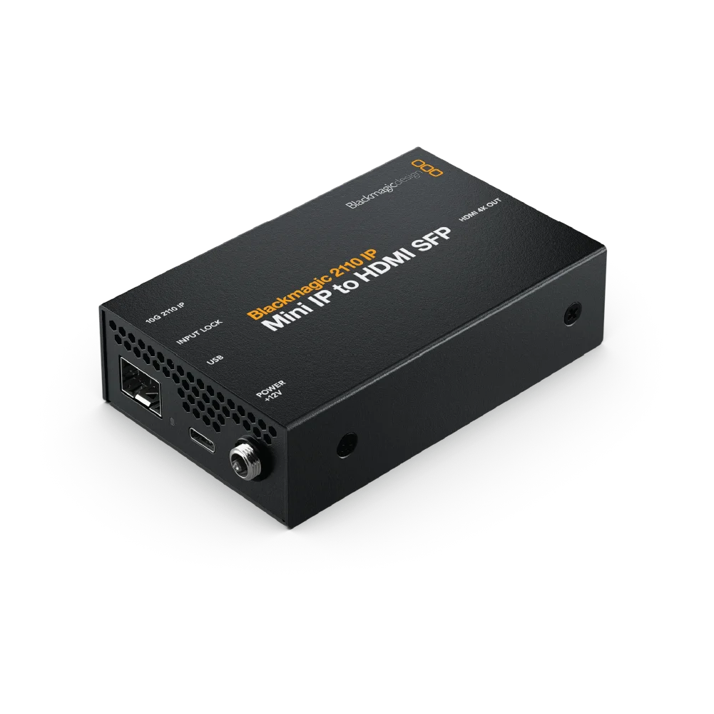 blackmagic design 2110 ip mini ip to hdmi sfp