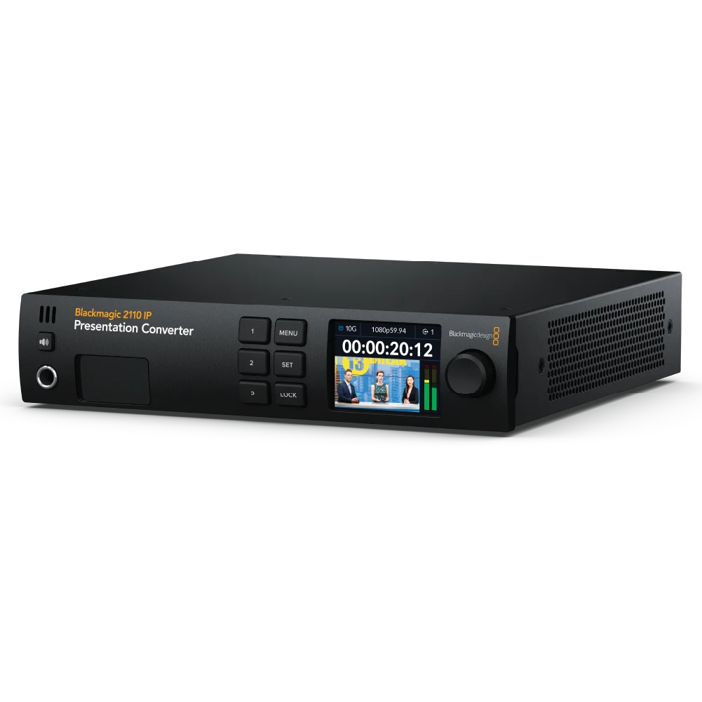 blackmagic design 2110 ip presentation converter