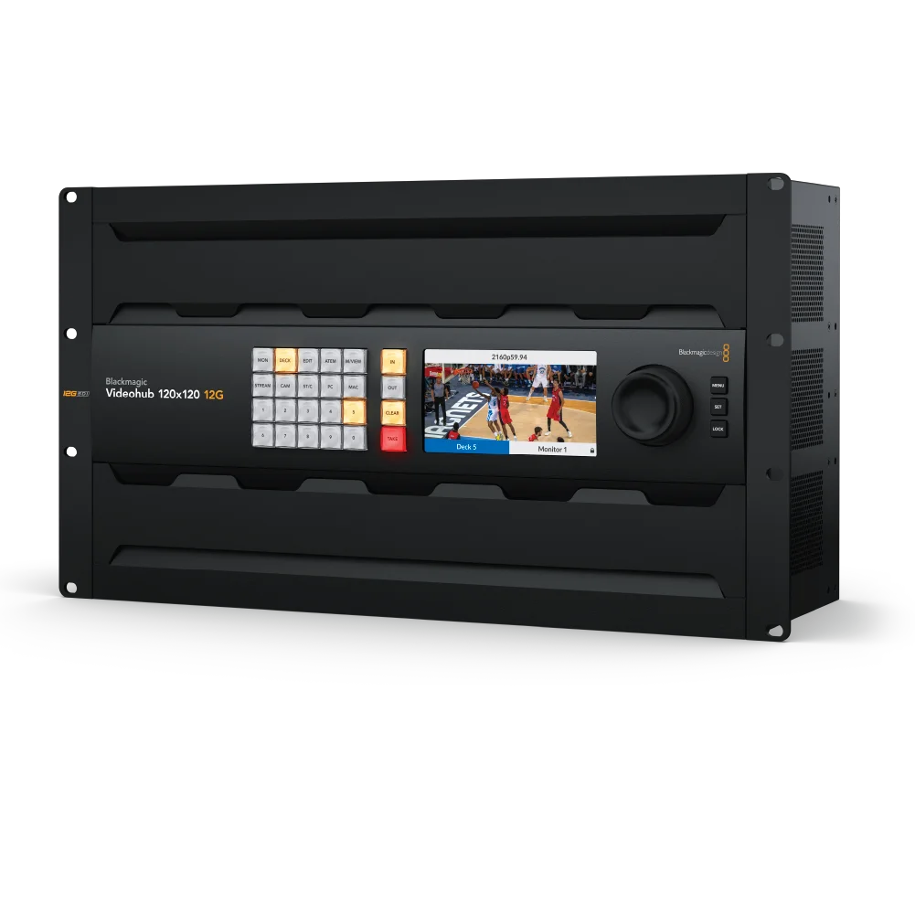 blackmagic design videohub 120x120 12g