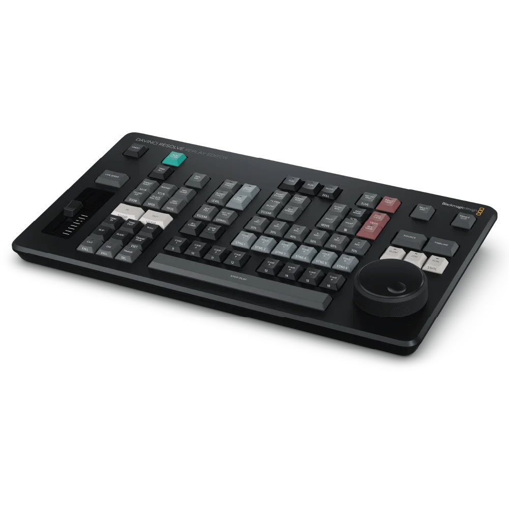 blackmagic design davinci resolve replay editor