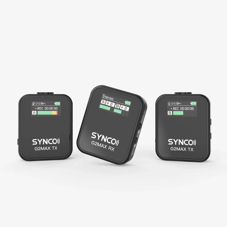 synco g2 max wireless microphones (g2a1max/g2a2max)
