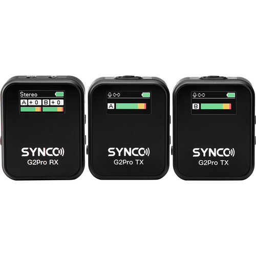 synco g2 pro wireless microphone system (g2a1pro/g2a2pro)