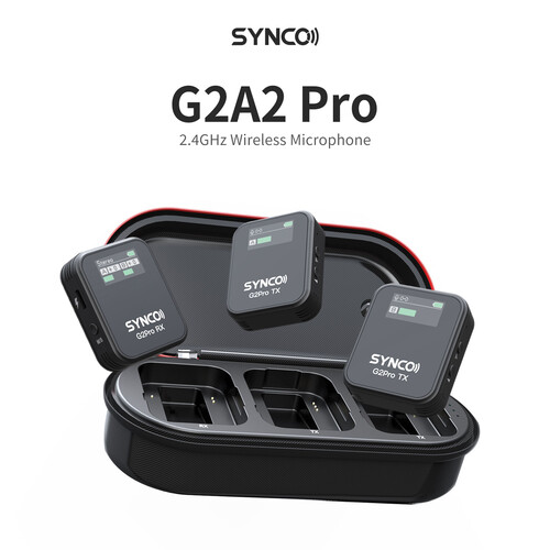 synco g2 pro wireless microphone system (g2a1pro/g2a2pro)