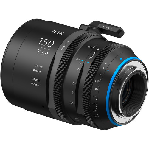 irix 150mm t3.0 macro 1:1 cine lens (canon ef / sony e / arri pl / mft / canon rf / l / nikon z / fuji x)