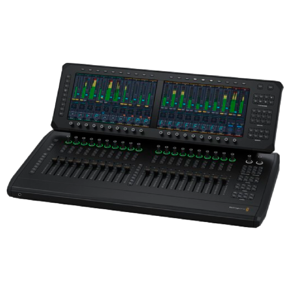 blackmagic design fairlight live audio panel 20